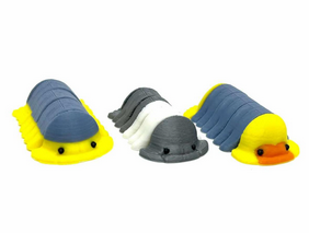 3D Printed articulated isopods